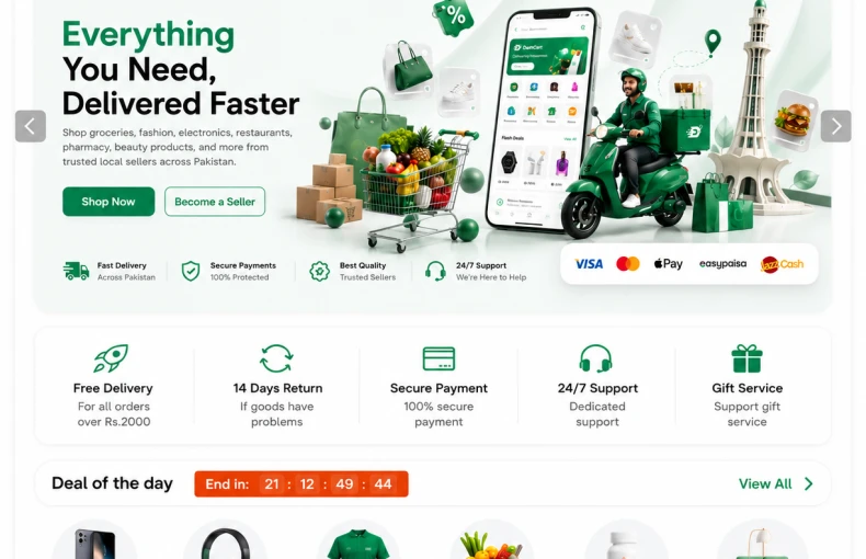Online Shopping in Pakistan: Buy Everything You Need with DashCart