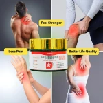Japanese Instant Pain Relief Soothing Massage Gel | Fast-Acting Muscle & Joint Comfort | With Mugwort Oil, Camphor & Lactic Acid | Relief for Back, Neck, Shoulders & Knees