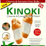 Kinoki Detox Foot Pads Patches Relaxation Massage Relief Stress Feet Care 10 Pads In Each Box